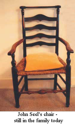 John Seel's chair - still in the family today